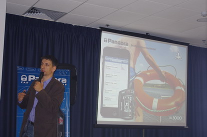SIA-2013. Техническая конференции Pandora в Украине - Pandora DXL 5000 new и оповещение родственников о ДТП